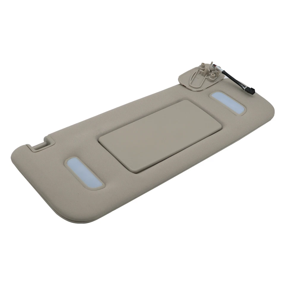 For 2007-2014 Chevrolet GMC Sierra Gray Right Side Sun Visor W/ Light 22850310 - Изображение 4 из 4