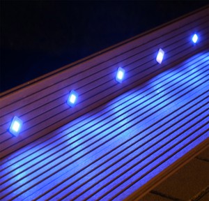 Wandleuchte weiß eckig