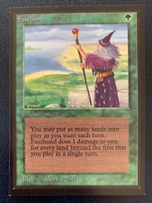 MTG Magic the Gathering - Fastbond - IE International Edition