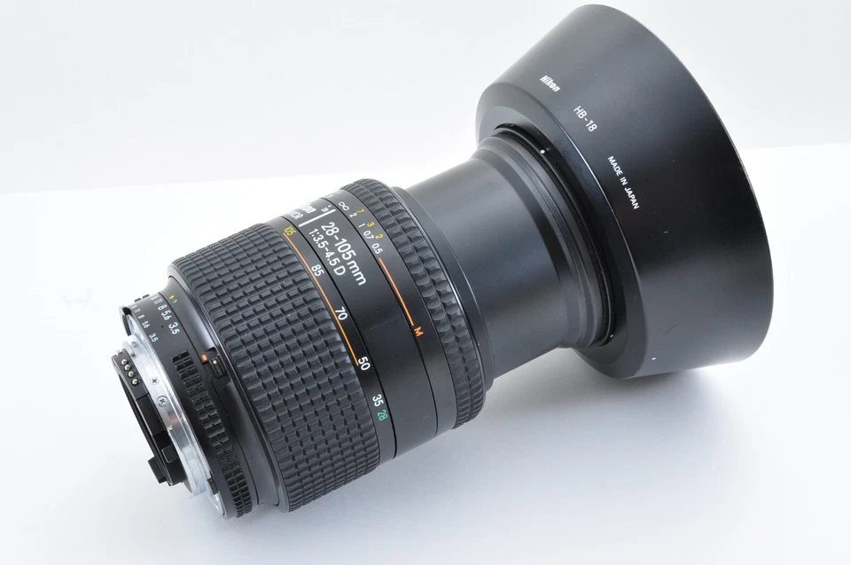 Nikon AF Nikkor 28-105mm f/3.5-4.5 D Macro Zoom Lens Japan *1106 [Near Mint] - Image 4 of 4