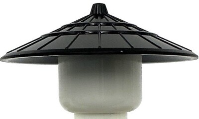 Lego New Black Minifigure Headgear Hat Conical Asian Part