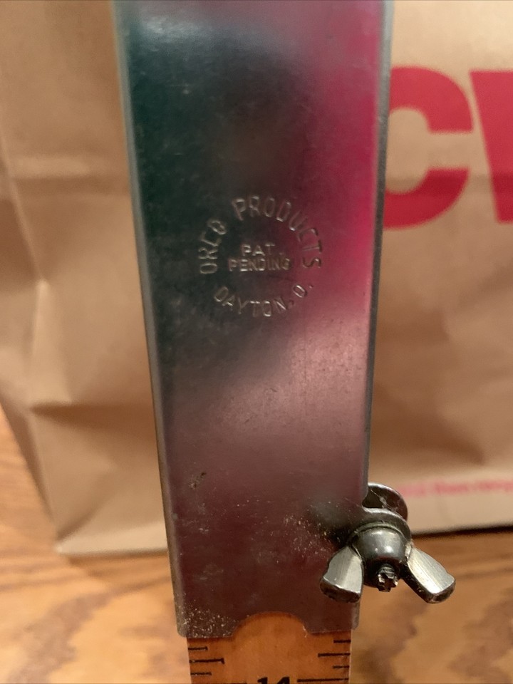 Vintage Skirt Dress Hemmer Wood Ruler Tailor Sewing Seamstress Tool Hem