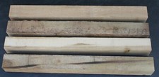 Four 3 X 3 nom. X 31" Poplar Blanks for Turning or Tapering Table Legs. 2nds