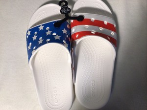 american flag crocs mens 12