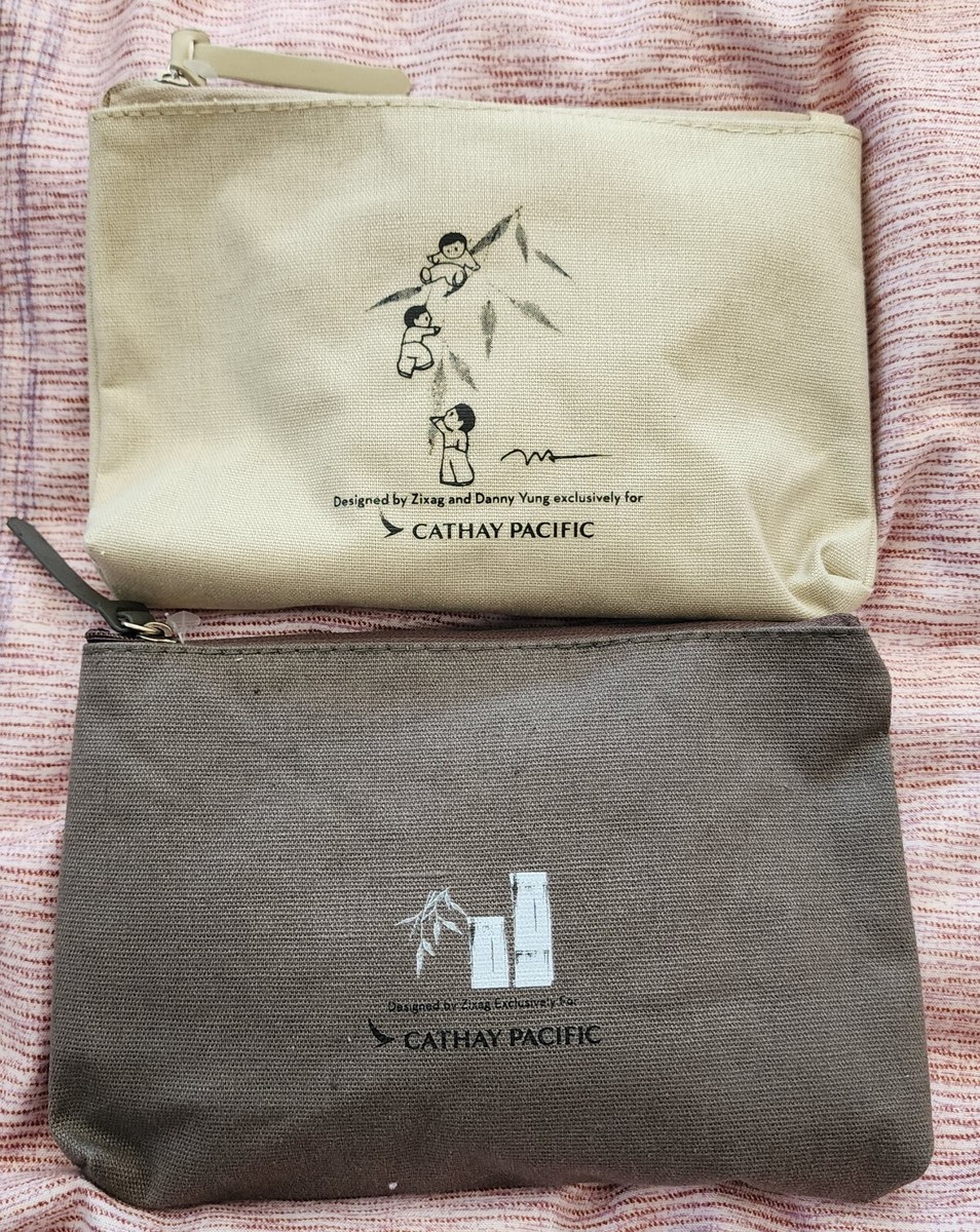 CATHAY PACIFIC 機内ノベルティ　2種類 CATHAY PACIFIC 機内ノベルティ 2種類