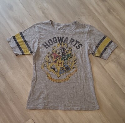 Harry Potter Hogwarts Draco Dormiens Nunquam Titillandus Crest Womens Tee Size L