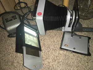 ARISTO / GRAFLEX  4X5 CAMERA COLD LIGHT SOURCE FOR LINHOF VIEW CAMERAS