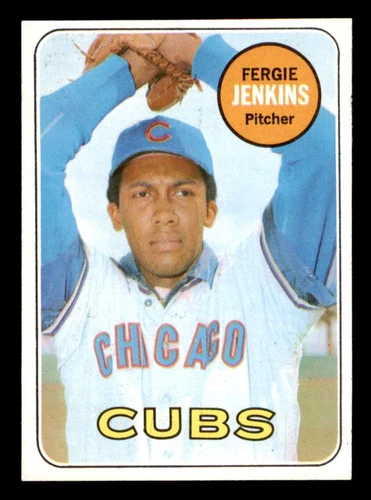 1969 Topps Baseball #640 Fergie Jenkins NM/MT *e2