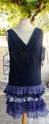 Robe Noire LMV (La Mode Est A Vous) - Taille 38 - Occasion Très Bon état