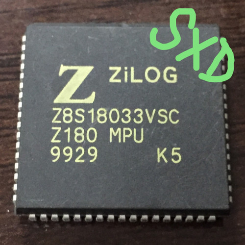 5PCS IC ZILOG PLCC-68 Z8S18033VSC Z8S18033 Z180 MPU Z180MPU - Picture 1 of 1