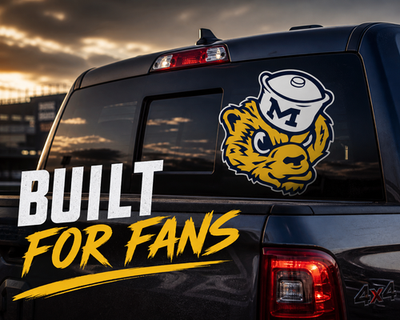 #ad #ad Michigan Wolverines Logo Laminated Vinyl Decal Sticker All Weather Safe $3.99