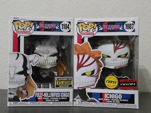 Funko! Ichigo Chase Bleach AAA Anime Ex. Animation #1087 & Hollowed Ichigo PACK