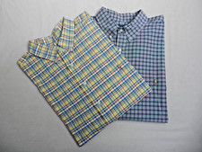 Lot of 2 Ralph Lauren Polo Button Down Shirts - Heavy Cotton - Rare 2XB Size