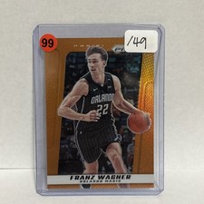 Franz Wagner 2024-25 Panini Prizm Deca - #127 Orange Prizm /49