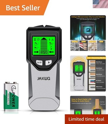 Compact Stud Finder with Intelligent Chip and Bright LCD - Your DIY Essential