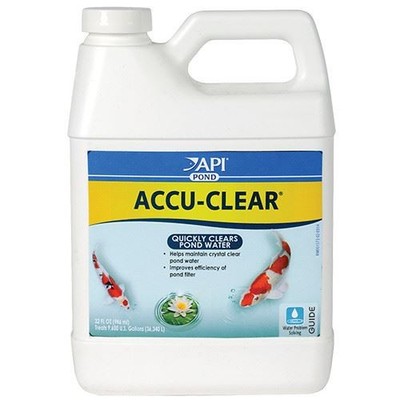 API Pond Care AccuClear 32 oz. Pond  Water Clarifier 142 G