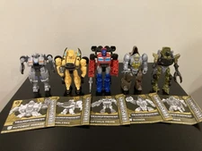 Transformers Rise Of The Beasts Lot Optimus Bumblebee Scourge Rhinox Mirage