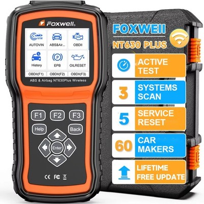 Professional OBD2 Scanner Bidirectional ABS SRS Bleeding Diagnostic Tool Plus