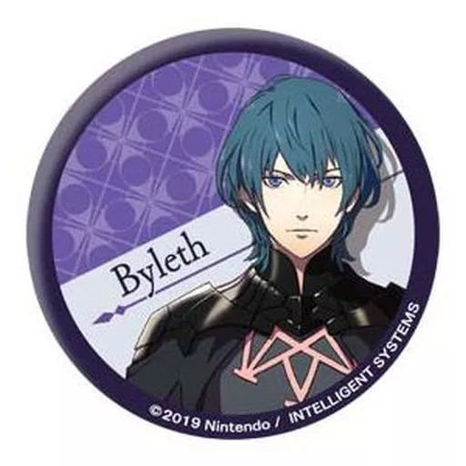Fire Emblem Three Houses Byleth Badge Pin Metal Compact Character Collectible