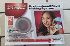 Pinnacle Studio DV Professional Movie Making System For Digital Camcorder 8