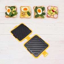 Mikrowellen-Toaster-Sandwichmaker Kochgeschirr für Reisen Frühstück