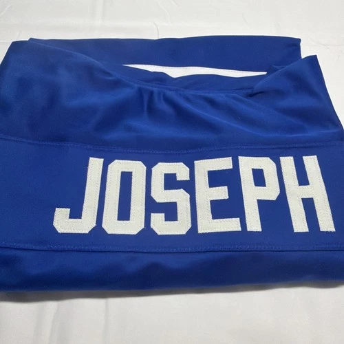 Autographed/Signed Curtis Joseph Toronto Blue Hockey Jersey JSA COA