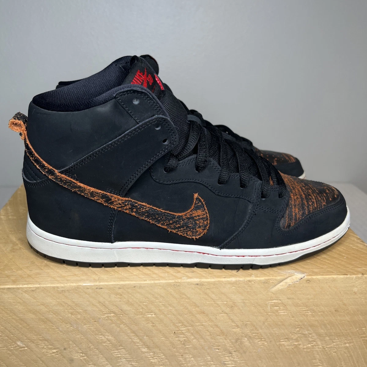 Nike Dunk Pro SB High Distressed Leather for Sale | Authenticity