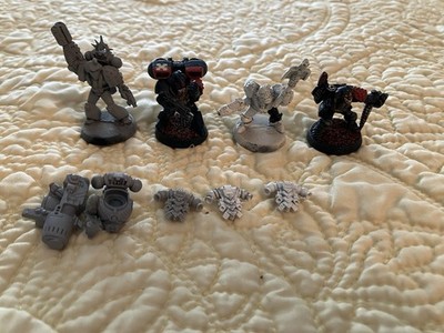 Warhammer 40k Rogue Trader Metal Character Chaplain Space Marine Melta Lot