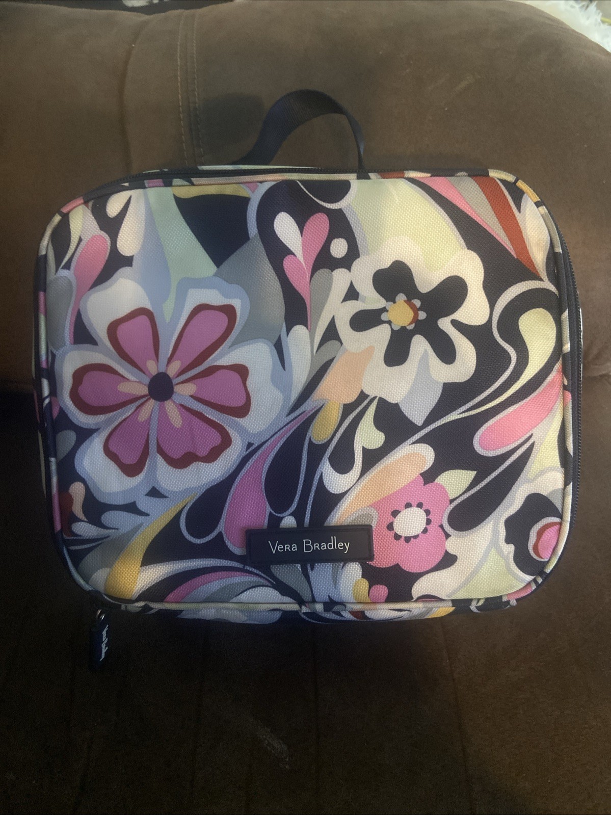 Vera Bradley Lighten Up Mod Paisley Quilted  Insulated Lunch Bag