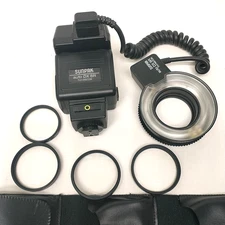 Sunpak auto DX 8R Ring light flash for great macro w/Minolta MX-2D module