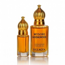 Mysore Sandalwood Perfume Oil 3/6/12ml Pure Authentic Indian Sandal Organic