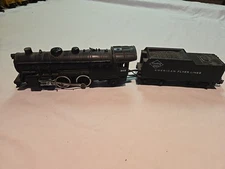 American Flyer Steam Engine 303 With Reading Lines Tender