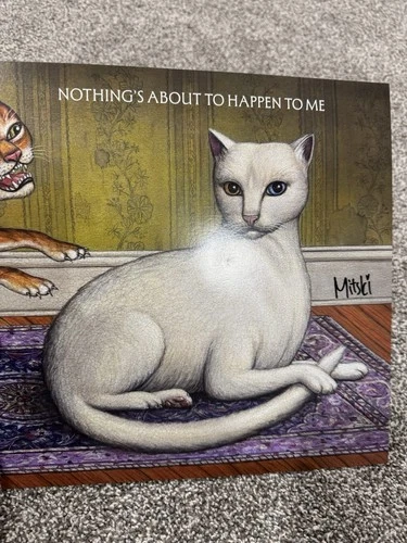 Mitski SIGNED Nothing’s About to Happen to Me Deluxe Lilac Vinyl LP Heart