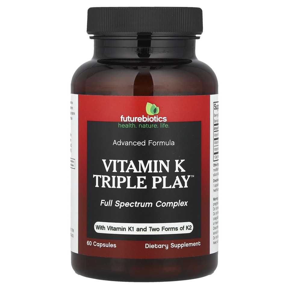 Vitamin K Triple Play™, 60 Capsules
