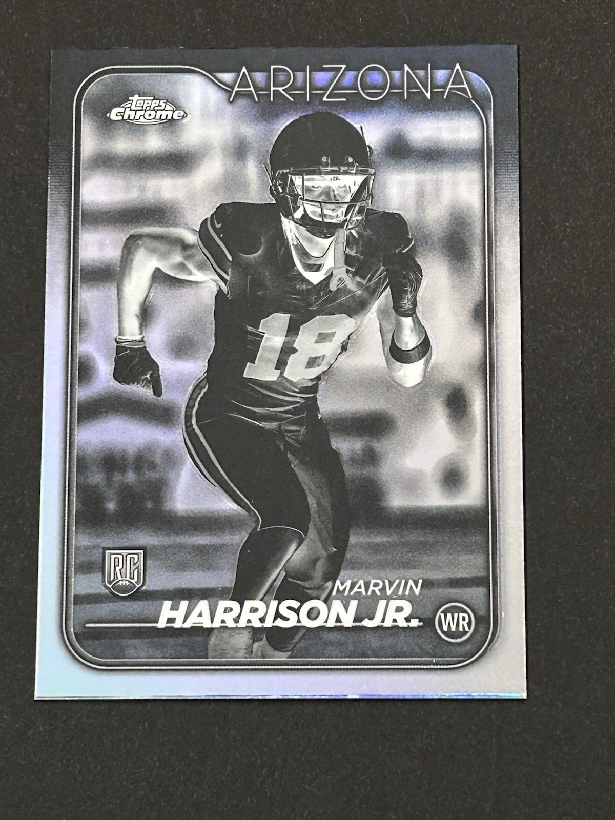 2024 Topps Chrome Marvin Harrison Jr Negative Refractor #204
