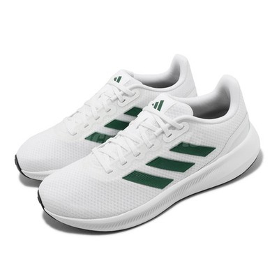 adidas Runfalcon 3.0 Cloud White Collegiate Green Men Running Shoes ID2293