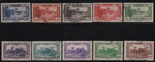 Lebanon small lot of used stamps 1937-40