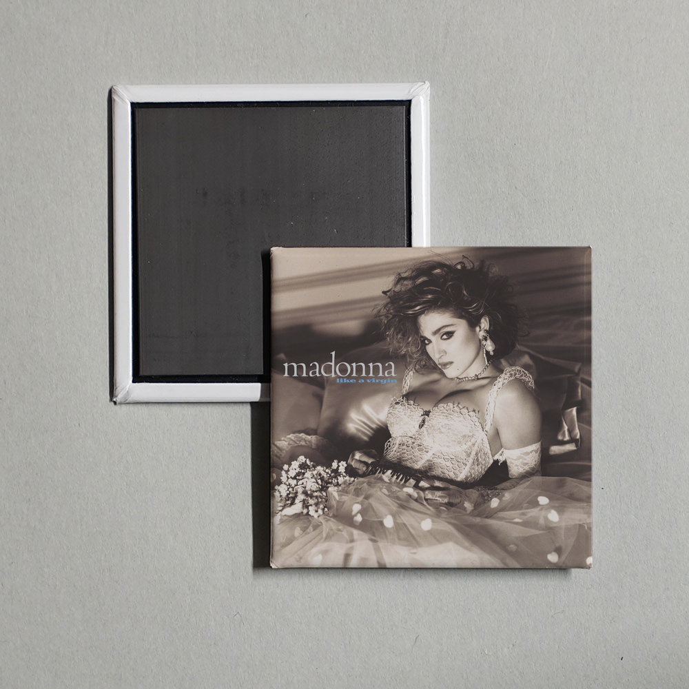 Madonna - Like a Virgin Album Cover Locker Fridge Magnet | eBay