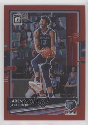 2020-21 Panini Donruss Optic Red Prizm 31/99 Jaren Jackson Jr #16 02ez