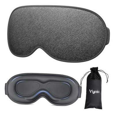 Sleep Mask for Men Women - 100% Blackout Eye Masks for Sleep, Zero Gray