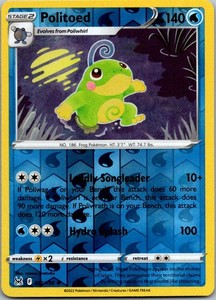 Politoed 032/196 Reverse Holo Lost Origin