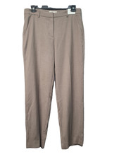 Abercrombie Fitch Dress Trousers Size 31 Brown NWT Straight-leg