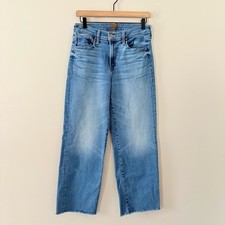 MOTHER Mid Rise Rambler Zip Ankle Fray in Enjoy The Ride Womens Size 27