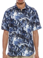 Tommy Bahama ELECTRIC BLOOMS Camp Shirt $138 LARGE, XL