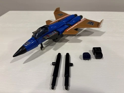 Original Vintage 1983 Hasbro G1 Transformers Dirge Jet Hasbro Takara