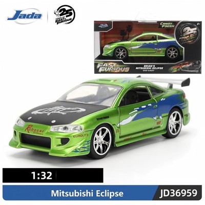 JADA Fast & Furious 25th Mitsubishi Eclipse 1:32 Die-cast Candy