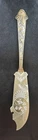 Gorham Sterling Master Butter Knife Japanese Style with Gold Wash