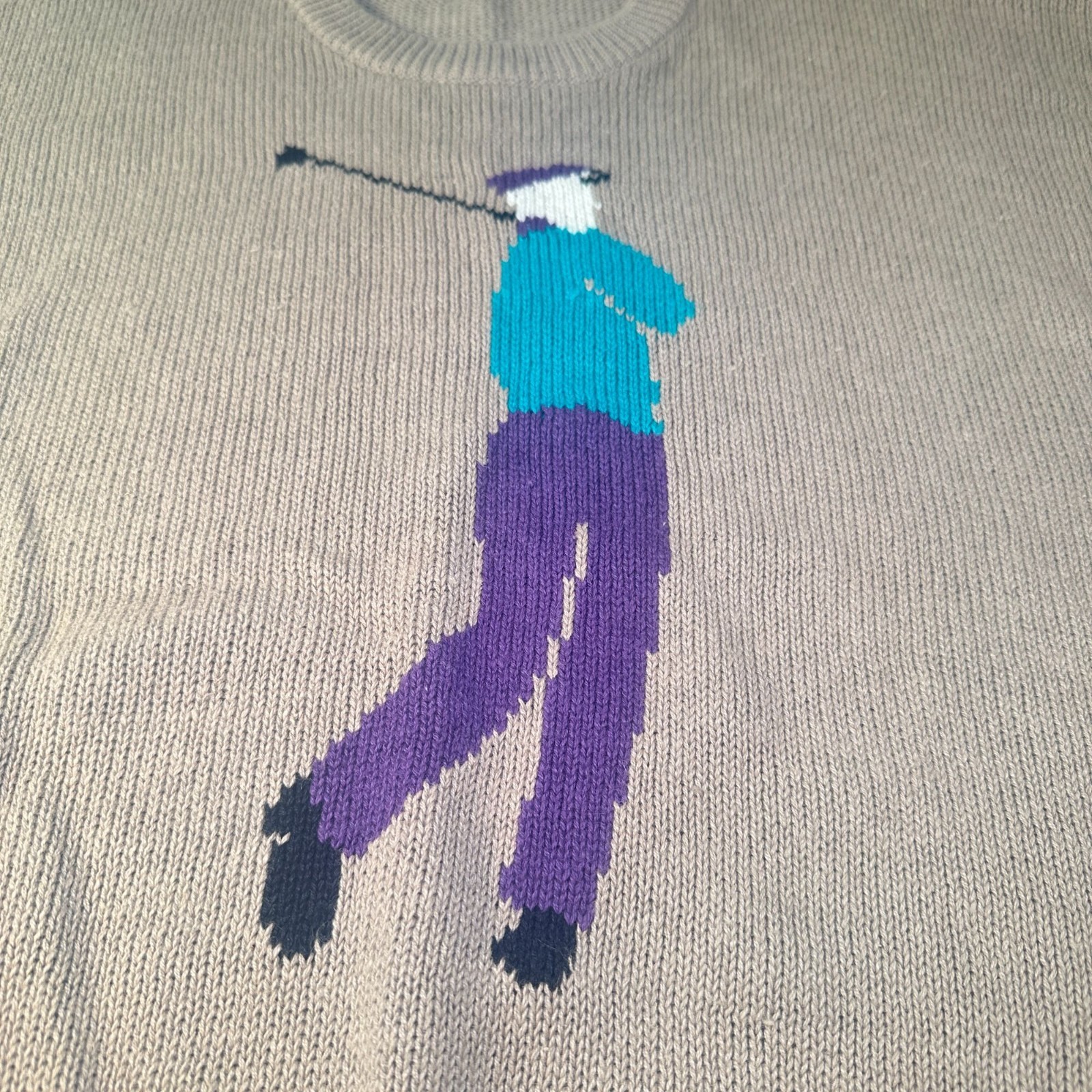 BTB Basic Elements Golf Swing Crewneck Sweater Me… - image 14