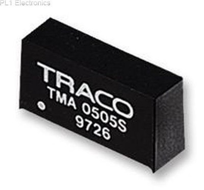 5x Traco Power TMA 0512S DC-DC Converter, 5V to 12V, 1W, Isolated, SIP-4