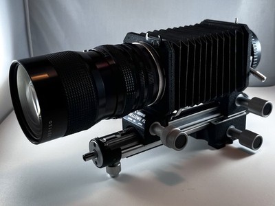 Canon Bellows FL Balgengerät + Revuenon-Objektiv Zoom 1: 3.8 f= 35-105mm 